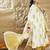 Women Floral Printed Pleated Pure Cotton Kurta with Trousers & Dupatta