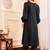 Striped Woven Design Silk Crepe Kurta With Trousers
