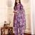 Women Floral Printed Regular Beads and Stones Kurta with Trouser & Dupatta