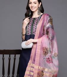 Women Yoke Design Kurta with Palazzos & Dupatta