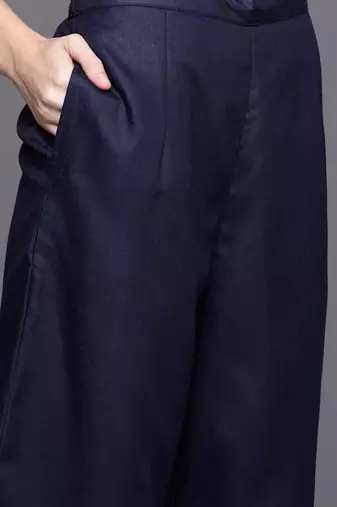 Women Yoke Design Kurta with Palazzos & Dupatta