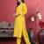 Geometric Embroidered Regular Thread Work Straight Kurta with Trousers & Dupatta