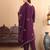 Floral Embroidered Regular Thread Work Straight Kurta with Trousers & Dupatta