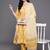 Floral Printed Kurta with Trousers & With Dupatta