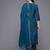 Ethnic Motifs Embroidered Zari Kurta With Trousers & Dupatta