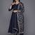 Women Empire Sequinned Kurta with Trousers & With Dupatta