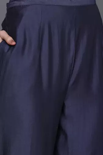 Women Empire Sequinned Kurta with Trousers & With Dupatta