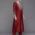 Floral Yoke Design Chanderi Silk Straight Kurta & Trousers With Dupatta
