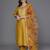 Floral Embroidered Chanderi Silk Kurta with Trousers & Dupatta