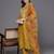 Floral Embroidered Chanderi Silk Kurta with Trousers & Dupatta