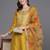 Floral Embroidered Chanderi Silk Kurta with Trousers & Dupatta