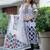 Geometric Printed Straight Kurta With Trousers & Dupatta