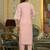 Floral Embroidered Chikankari Straight Kurta With Trousers & Dupatta