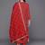 Ethnic Motifs Printed Regular Sequinned Kurta With Trousers & Dupatta