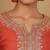 Yoke Design Zari Embroidered Sequinned Kurta with Trousers & Dupatta