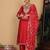 Women Ethnic Motifs Embroidered Regular Sequinned Kurta with Trousers & Dupatta