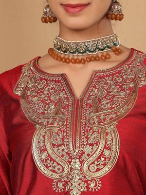 Women Ethnic Motifs Embroidered Regular Sequinned Kurta with Trousers & Dupatta 2