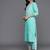 Floral Printed Regular Sequinned Pure Cotton Kurta With Trousers & Dupatta