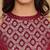 Women Brocade Princess cut A Line Halter Neck Kurta with Trouser & Dupatta