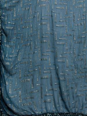 Floral Thread Work Yoke Sequinned Kurta with Trousers & Dupatta 4