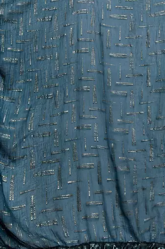 Floral Thread Work Yoke Sequinned Kurta with Trousers & Dupatta