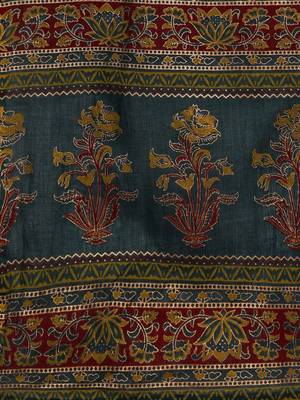 Floral Printed Kurta with Trousers & Dupatta 4