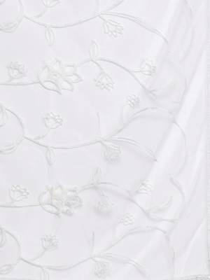 Floral Thread Embroidered Straight Kurta & Trousers With Dupatta 4