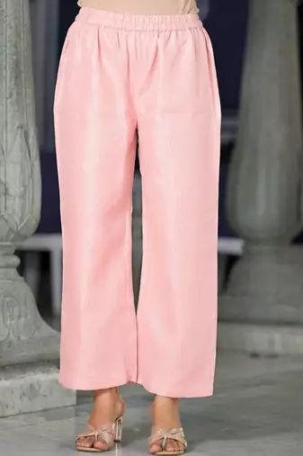 Floral Thread Zari Embroidered Straight Kurta & Trousers With Dupatta