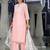 Floral Thread Zari Embroidered Straight Kurta & Trousers With Dupatta