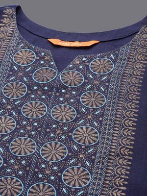 Ethnic Motifs Printed Kurta with Palazzos & Dupatta 2