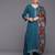 Yoke Design Straight Kurta & Trousers With Dupatta