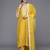 Floral Embroidered Straight Kurta with Trousers & Dupatta