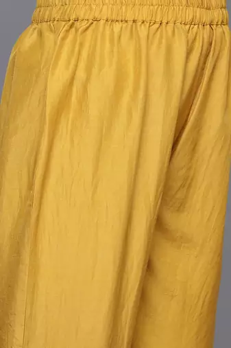 Floral Embroidered Straight Kurta with Trousers & Dupatta