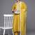 Floral Embroidered Straight Kurta with Trousers & Dupatta