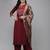 Women Yoke Design Kurta with Palazzos & With Dupatta