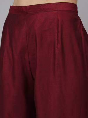 Women Yoke Design Kurta with Palazzos & With Dupatta 3