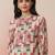 Geometric Printed Kurta With Dhoti Pant