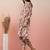 Geometric Printed Kurta With Dhoti Pant