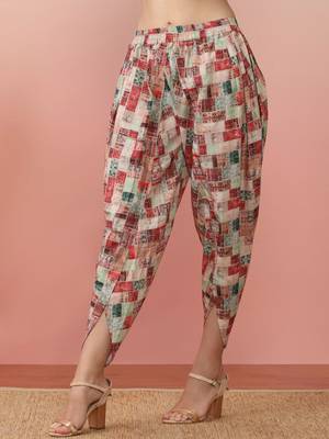 Geometric Printed Kurta With Dhoti Pant 6