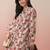 Geometric Printed Kurta With Dhoti Pant