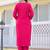 Floral Embroidered Regular Thread Work Kurta with Trousers & With Dupatta