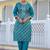Floral Regular Pure Silk Kurta with Trouser & Dupatta