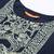 Women Navy Blue Ethnic Motifs Printed Liva Kurta with Trousers