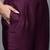 Women Purple & Cream Embroidered Gotta Patti Kurta with Trousers & Dupatta