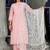 Ethnic Motifs Yoke Design Regular Thread Work Kurta with Trousers & Dupatta