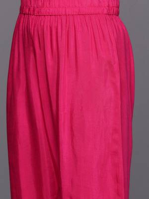 Ethnic Motifs Jacquard Kurta with Palazzos & Dupatta 3