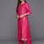 Ethnic Motifs Jacquard Kurta with Palazzos & Dupatta