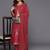 Ethnic Motifs Jacquard Kurta with Trousers & Dupatta