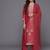 Ethnic Motifs Jacquard Kurta with Trousers & Dupatta