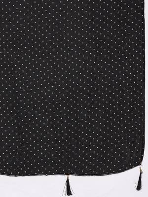 Women Woven Design Regular Kurta with Trousers & With Dupatta 5